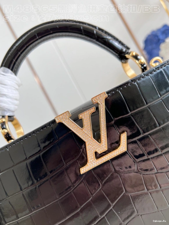 VUITTON LOUIS CAPUCINES BB-27*18*9CM 0427